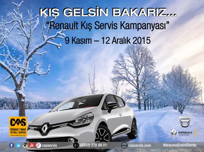 Renault Kış Servis Kampanyası
